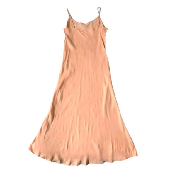 J. crew Gwyneth cupro-blend slip dress peach - Picture 6 of 14